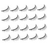 WOONEKY 10pairs Individual False Eyelashes Pack Short Natural False Lashes