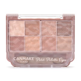 Canmake Petit Palette Eyes (Matte Type) M01 Maple Mille-feuille 0.07 oz (2 g) Eyeshadow Multicolor Eyeshadow All Colors Matte Brown