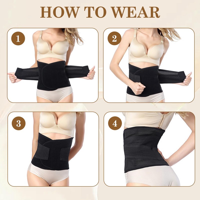 Thoquene Postpartum Belly Wrap Postpartum Postpartum Belly Wrap Postpartum Belt