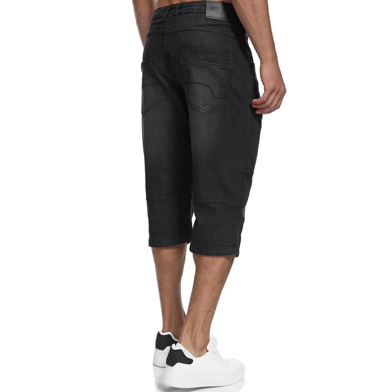 Indicode Men's Fortune Denim 3/4 Stretch Shorts - xl