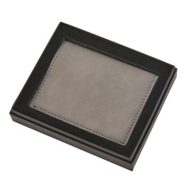 Caramel TD Leatherette Wallet Vintage Style Open Closure Long 4\" X 3.25\" Printed Logo PU and Polyester Lining for Cashcolor: Caramel