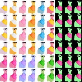 Poen 50 Pcs Resin Miniature Alpaca Figurines Glow in Dark Alpaca Animal Figurines Luminous Mini Animals Figures Alpaca Llama for Mini Garden Landscape Aquarium Dollhouse Decor(Elegant Style)