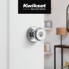 Kwikset Maven Entry Door Knob with Lock and Key, Secure
