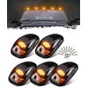 Partsam Cab Marker Light, Smoke Lens Eye Shape Amber 13