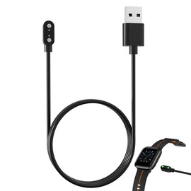 Girihe 1 PCS Watch Charger, Radley Watch Charger 2 Pin 2 Pin 4MM Magnetic Smart Watchh Chargerr Cable, Radley Watchh Chargerr with Dafit Nerunsa Reflex Active