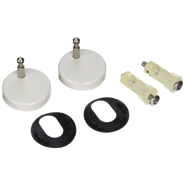 American Standard 760141-100.0070A SEAT HARDWARE KIT 266, White, ‎3.65 x 3.1 x 1.5 inches