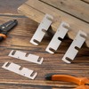 MorningRo 10 Pcs Hardware Door Hinge Shims Stainless Steel Metal