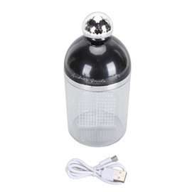 Electric Facial Cleanser Foam Cup Waterproof Rechargeable Portable Bubble Maker Face Wash Foam Bottle for Body Wash Black