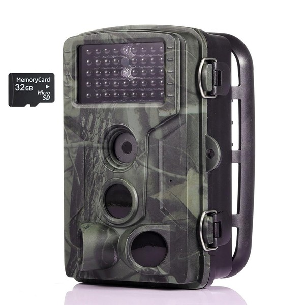 RecorCam Wildlife Camera 50MP 4K Trail Camera with IR LEDs