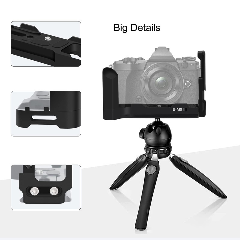 E-M5 Mark III E-M5 III EM5 III L Plate Handle,