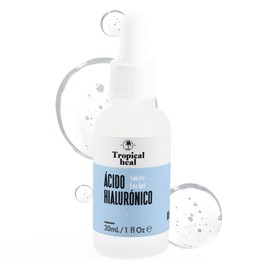 Tropical Heal - Serum Facial Ácido Hialurónico Alta Concentración - Hidratación 24 Horas y Elasticidad - Cruelty Free, 30 ml                          