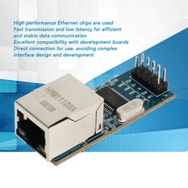 ENC28J60 HR911105A LAN Ethernet Network Module Mini Ethernet Network Development Board Module SPI Interface 3.3V