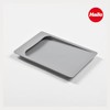 Hailo 1082739 Container Lid with Recessed Grip Plastic Grey Organic