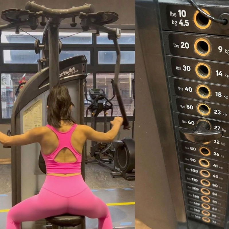 MITAOFAIRY 2PCS Weight Stack Pin Weight Lifting Pins Gym Pins