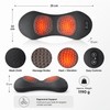 3-in-1 Lumbar Support Massager Cushion for Relaxation – Adjustable Heat