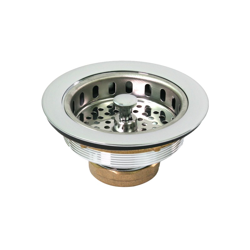 Highcraft 9734 Heavy Duty Kitchen Sink (3-1/2 Inch) Stainless Steel