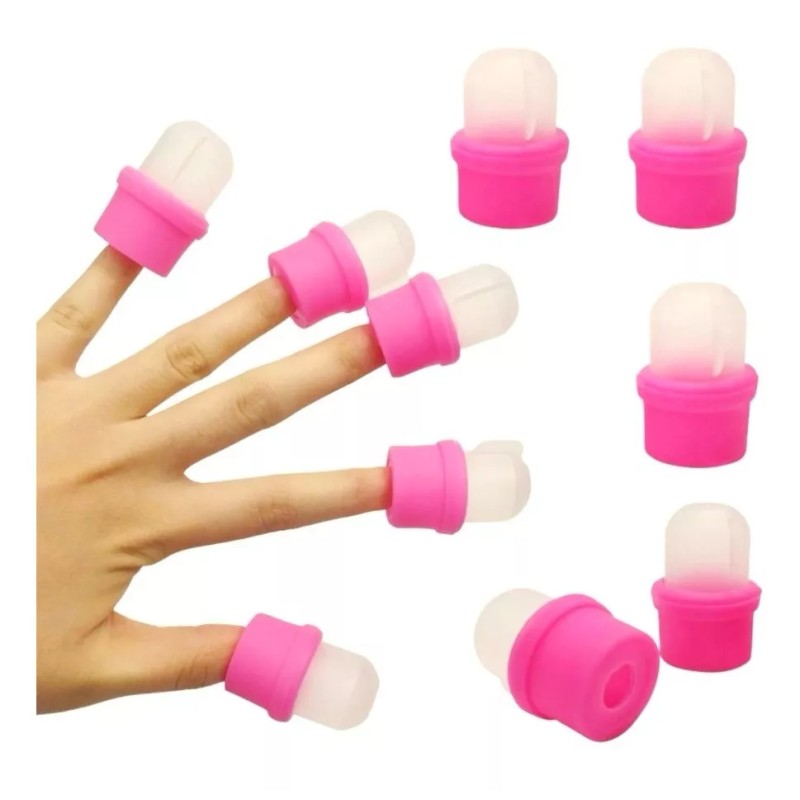 Accesorios Men & Women Clips Reutilizable Eliminacion De Acrílico Quitaesmalte