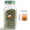 100pcs 2 Gram Food Safe Desiccant Canisters, Indicating [Orange to