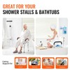 400lbs Shower Chair Bath Stool Seat Height Adjustable for Bathtub