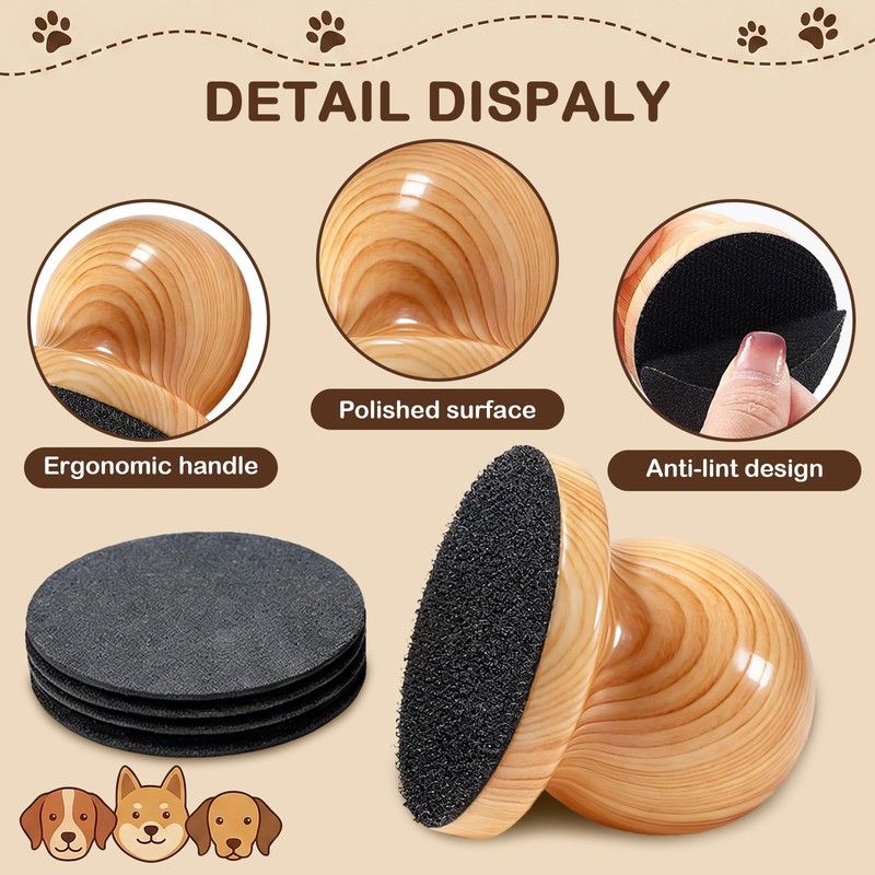 PASDUCHAS Dog Nail File, Grinder Board Scratch Pad with 4-Pack