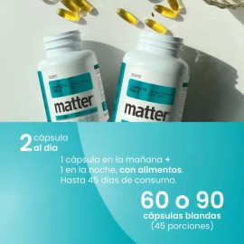 Complete Omg-3 Matter Omega 3, 640mg Epa / 370mg Dha 60 Caps 60 Cápsulas