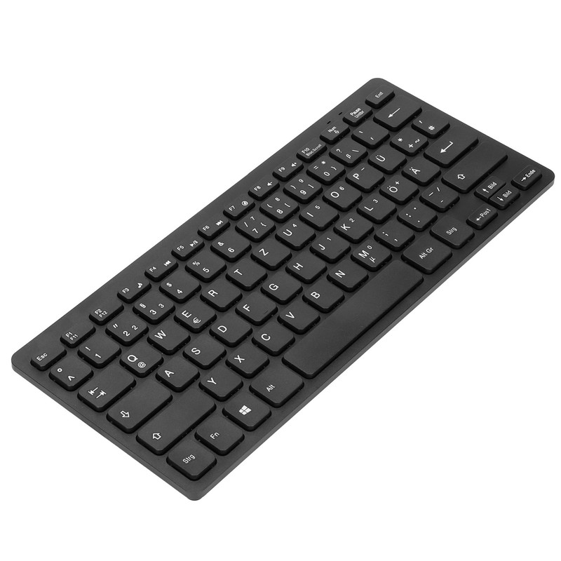 Computer Keyboards Ergonomic Design UltraThin Mini Durable Wired 78 Keys