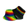 Tipsy Elves Rainbow Reversible Bucket Hat Size S/M