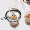 Roto Funnel Wide Mouth Funnel Large Diameter Canning Funnel Stainless