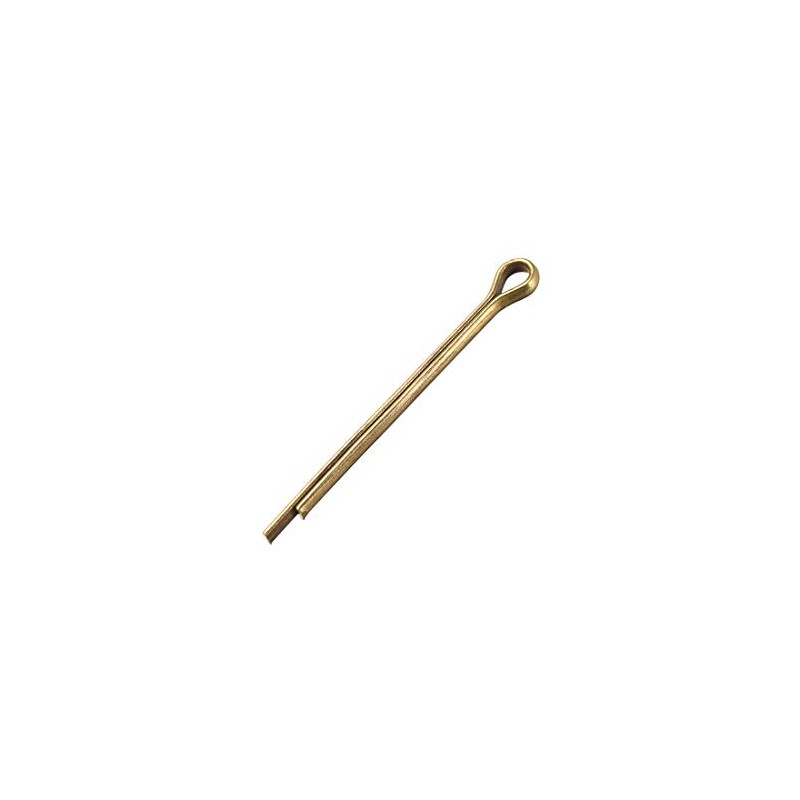 sourcing map Split Cotter Pin - 3mm x 40mm (1/8
