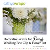 Pew Clip + Vase / Flower Pot. Doey's Heavy Duty