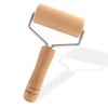 Hitefu T-shape Pizza Rolling Pin, Non-stick Dough Roller, Small Rolling