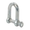 Fixman Galvanised Commercial D-Shackle Pack of 10, M8 (711078)