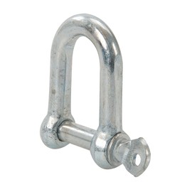 Fixman Galvanised Commercial D-Shackle Pack of 10, M8 (711078)