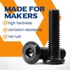 (Pack of 20) M5 x 45 mm Flat Head Allen