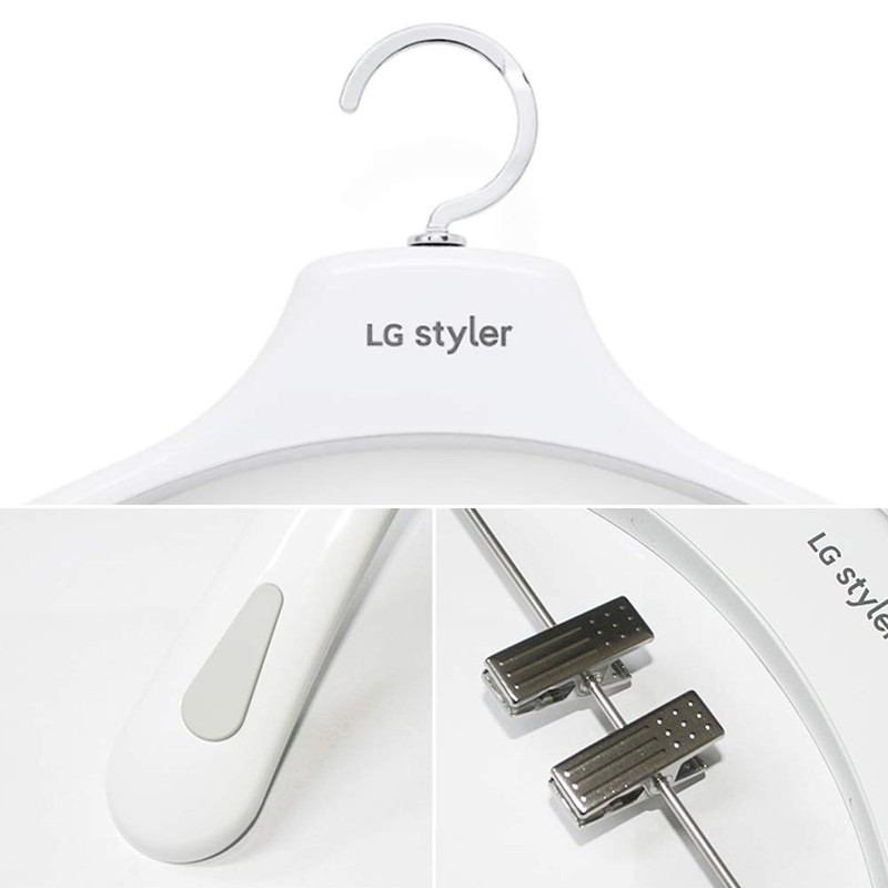 LG Styler Clothes Shirts Suit Hanger Holder with Non-Slip Pad,