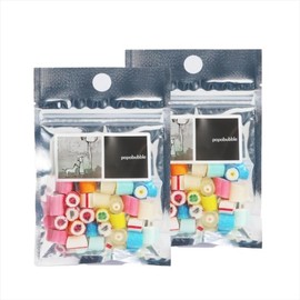 Papabubure Thank You Mix Set, Candy 1.4 oz (40 g) x 2 Bags Set