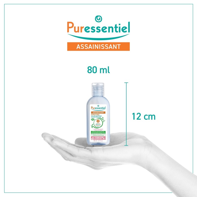 Puressentiel - Cleansing - Antibacterial Gel Sensitive Skin with 3
