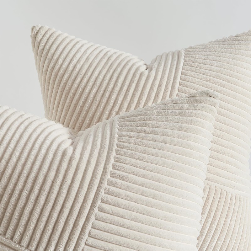 Topfinel Set of 2 Cushion Covers, 55 x 55 cm,