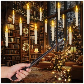 Tiazhan Flameless Floating Candles with Stick