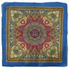 K's Novelties 22"x22" 100% Cotton print bandana. (Cotton, Ornate Paisley