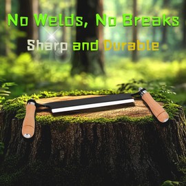 Beendou Dual Blade Bark Stripper – Forged Steel, Curved/Straight for Logs & DIY, Heavy Duty & Easy Sharpen
