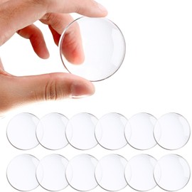 6PCS Door Wall Protector,Door Knob Protectors & Door Handle Stopper for Stopping Wall Damage & Noise from Doors,Protects Every Metope Surface (Round, Clear) (6)