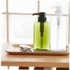 LABRIMP 3pcs Eco-Friendly Shampoo Dispenser Bottles Travel Toiletry Pump Jars