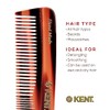 Kent The Handmade Comb - Fine and Coarse Toothed Pocket