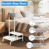 Step Stool with Handle - Heavy Duty Step Stool with