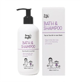 for my daughter 2-in-1 Baby Bath Wash & Hair Shampoo– Gentle 2-in-1 Cleanser Safe, Natural, and Effective Care for Delicate Baby Skin & Hair (280ml / 9.46oz)