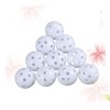 WOONEKY 24Pcs Air Balls for Golf Training Durable White Hollow
