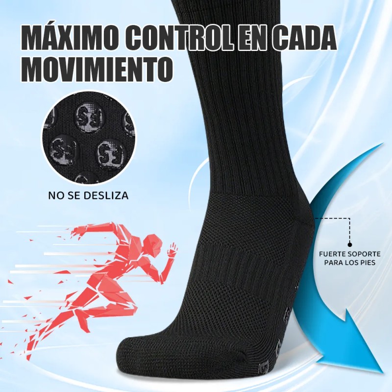 12 Pares Calcetines Futbol Medias Deportes Antideslizantes12