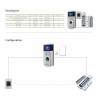 ZKTECO Access Control KIT 1,500 Users Mag Lock ID Cards