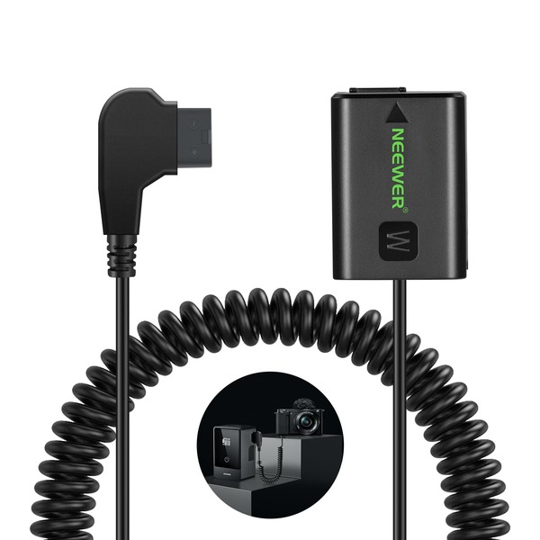 NEEWER D Tap to NP-FW50 Dummy Battery with Cable for
